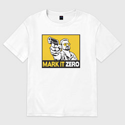 Футболка оверсайз мужская Mark It Zero Большой Лебовски, цвет: белый