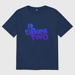 Мужская футболка оверсайз It Takes Two