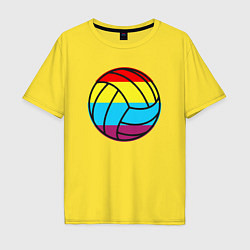 Мужская футболка оверсайз Color Ball