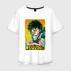 Мужская футболка оверсайз MY HERO ACADEMIA MIDORIYA IZUKU Z