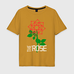 Мужская футболка оверсайз THE ROSE