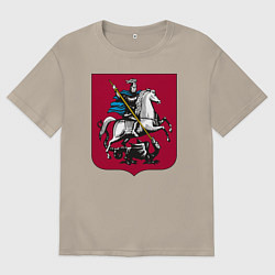 Мужская футболка оверсайз Георгий Победоносец - Герб