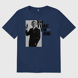 Мужская футболка оверсайз Не время умирать No Time To D