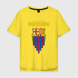 Мужская футболка оверсайз Барселона Испания