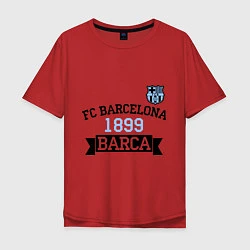 Мужская футболка оверсайз Barca 1899