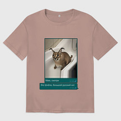 Мужская футболка оверсайз Шлёпа