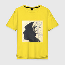 Мужская футболка оверсайз Andy Warhol art