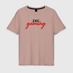 Мужская футболка оверсайз ZXC gaming