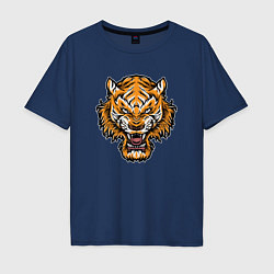 Мужская футболка оверсайз Cool Tiger