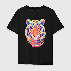 Мужская футболка оверсайз Color Tiger