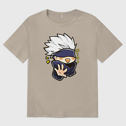 Мужская футболка оверсайз Сатору Годжо Магическая битва