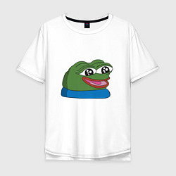 Мужская футболка оверсайз Pepe happy Пепе хеппи