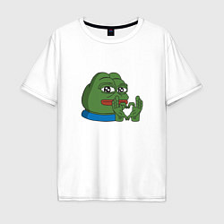 Мужская футболка оверсайз Pepe love пепе лов