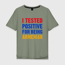 Мужская футболка оверсайз Tested Armenian
