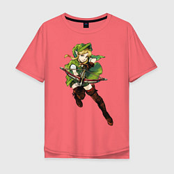 Мужская футболка оверсайз Zelda1