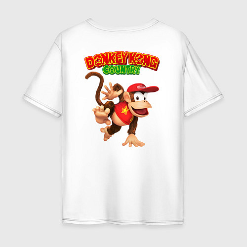 Мужская футболка оверсайз DK Hockey / Белый – фото 2