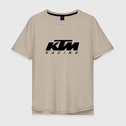 Мужская футболка оверсайз КТМ МОТОКРОСС KTM RACING