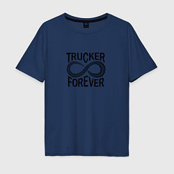 Мужская футболка оверсайз Trucker Forever