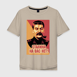 Мужская футболка оверсайз Сталина на вас нет