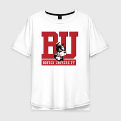 Мужская футболка оверсайз Boston University
