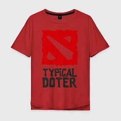 Мужская футболка оверсайз Typical Doter