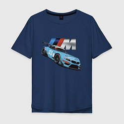 Мужская футболка оверсайз BMW M Performance Motorsport
