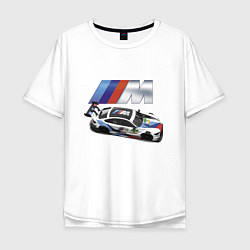 Мужская футболка оверсайз BMW Great Racing Team