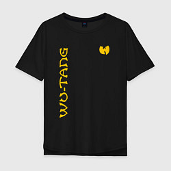 Мужская футболка оверсайз WU TANG CLAN LOGO YELLOW