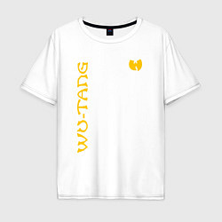 Мужская футболка оверсайз WU TANG CLAN LOGO YELLOW