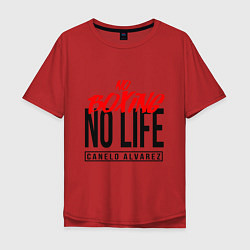 Мужская футболка оверсайз No boxing No Life
