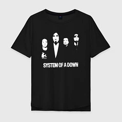 Мужская футболка оверсайз Состав группы System of a Down