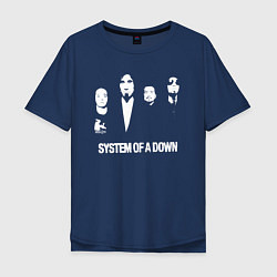 Мужская футболка оверсайз Состав группы System of a Down