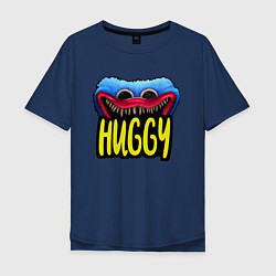 Мужская футболка оверсайз Poppy Playtime: Huggy