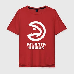 Мужская футболка оверсайз Атланта Хокс, Atlanta Hawks