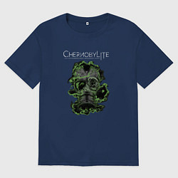 Мужская футболка оверсайз АЭСкатастрофа