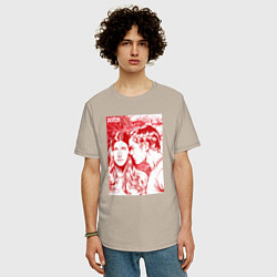 Футболка оверсайз мужская Декс и Дебра, цвет: миндальный — фото 2