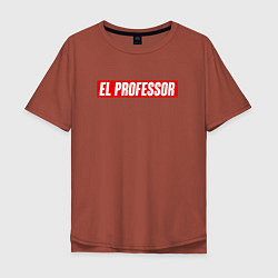 Мужская футболка оверсайз EL PROFESSOR БУМАЖНЫЙ ДОМ