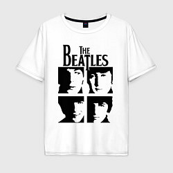 Мужская футболка оверсайз The Beatles - legendary group!