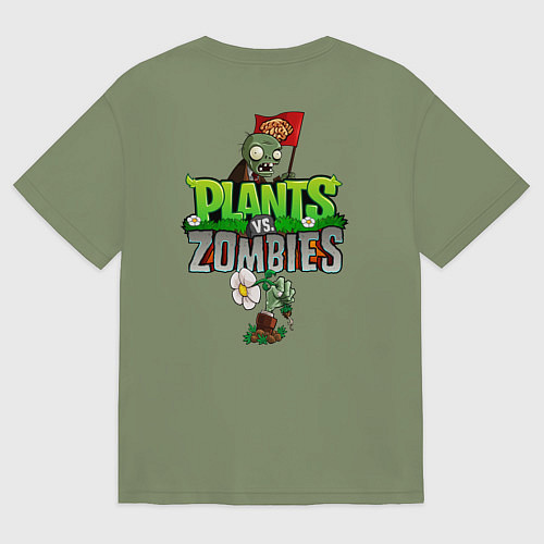 Мужская футболка оверсайз Craaaaazy Dave / Авокадо – фото 2