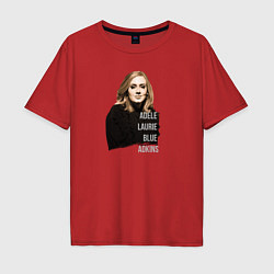 Мужская футболка оверсайз Adele Laurie