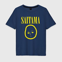 Мужская футболка оверсайз SAITAMA NIRVANA