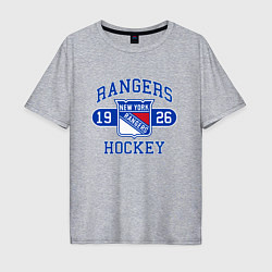 Мужская футболка оверсайз Нью Йорк Рейнджерс, New York Rangers