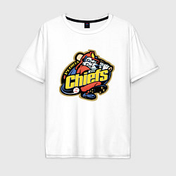 Футболка оверсайз мужская Peoria Chiefs - baseball team, цвет: белый