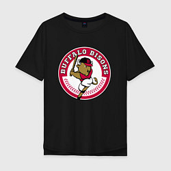 Мужская футболка оверсайз Buffalo Bisons - baseball team