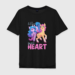 Мужская футболка оверсайз My Little Pony Follow your heart