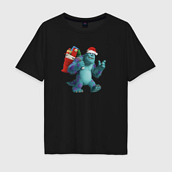 Мужская футболка оверсайз Sulley Сhristmas