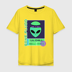 Мужская футболка оверсайз GONE FLUDD UFO