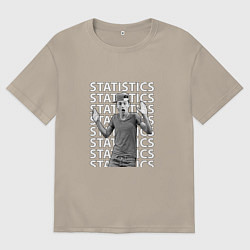 Мужская футболка оверсайз Lil Timmy Tim Statistics