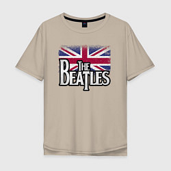 Мужская футболка оверсайз The Beatles Great Britain Битлз