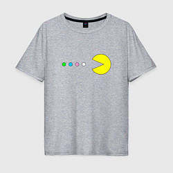 Мужская футболка оверсайз Pac - man Для пары